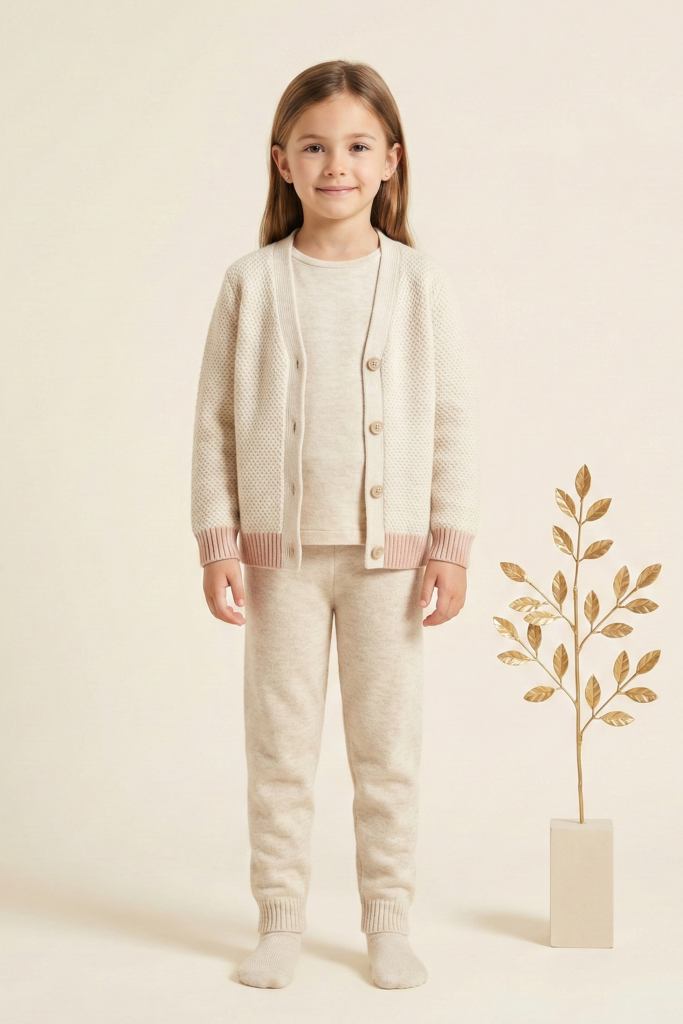 فستان طفلة دانتيل ناعم